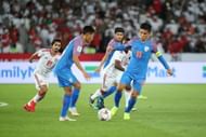 The 'Blue Tigers' would have been 3-0 up within just 30 minutes of the game (Courtesy: Indian Football Team official Twitter handle)